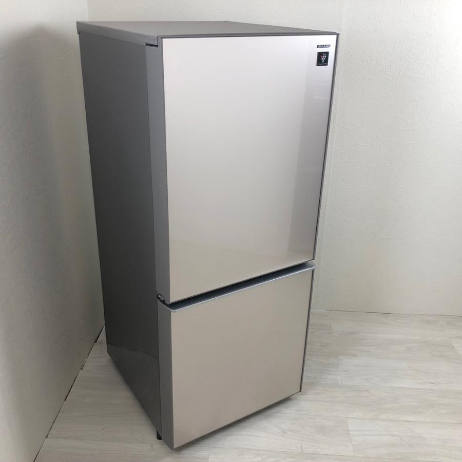 値下げ　SHARP  SJ-GD14C-W 2017年製　137L ほぼ未使用品 SHARP 買い替え応援セール 中古 冷蔵庫 シャープ 一人暮らし