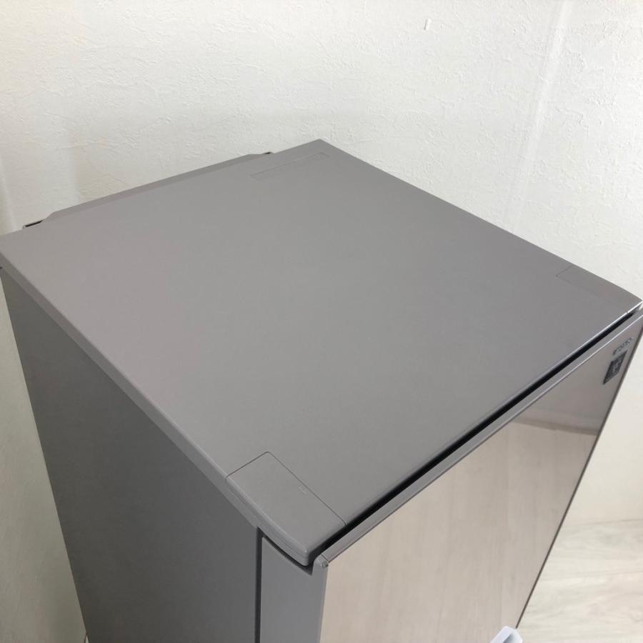 SHARP（シャープ） 中古 137L ガラスドア 2ドア冷蔵庫 SJ-GD14C-C 2017