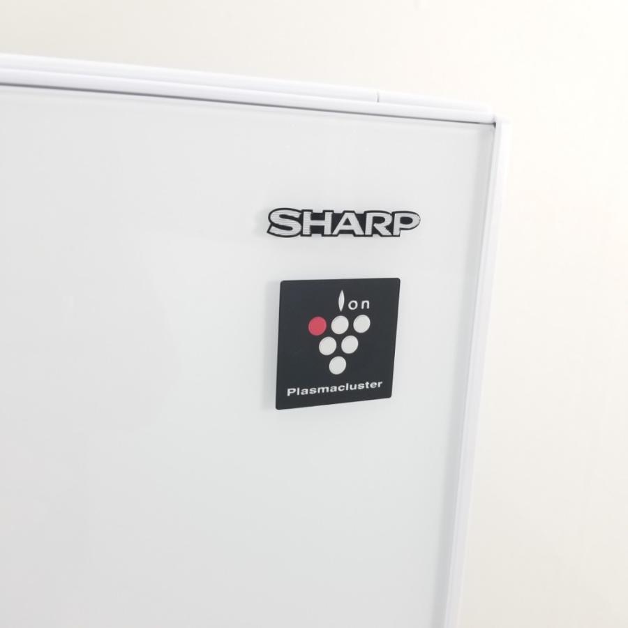 中古 137L ガラスドア 2ドア冷蔵庫 シャープ SJ-GD14D-W 2018年製 つけかえどっちもドア ホワイト 一人暮らし 単身用 おまかせセレクト SHARP（シャープ） 中古 137L ガラスドア 2ドア冷蔵庫 SJ-GD14D-W 2018