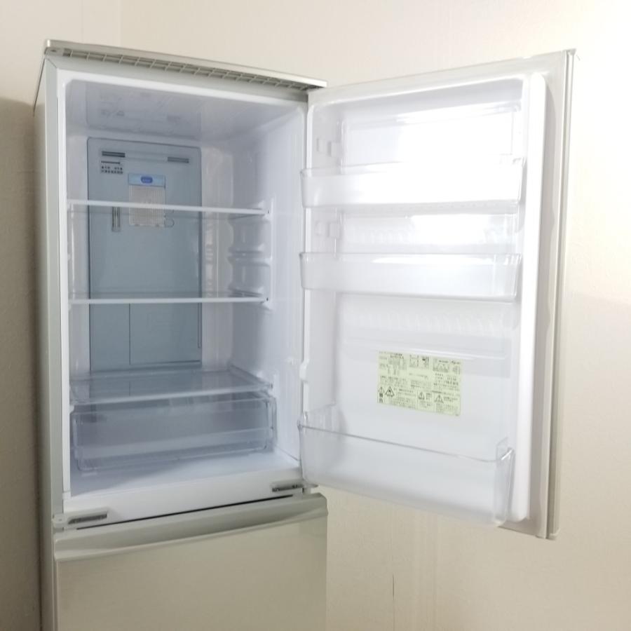 中古 2ドア冷蔵庫 自動霜取りファン式 シャープ プラズマクラスター つけかえどっちもドア SJ-PD17X-N 2013年製 6ヶ月保証付き SHARP（シャープ） 中古 2ドア冷蔵庫 167L 自動霜取りファン式