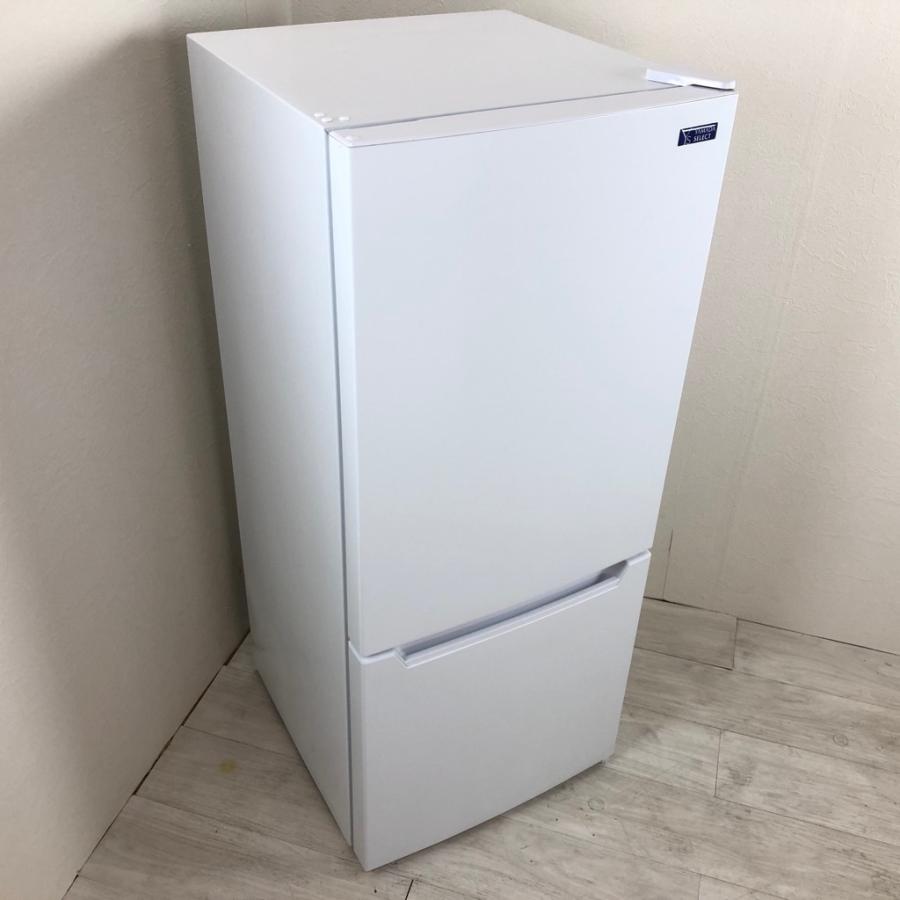 中古 117L 2ドア冷蔵庫 ヤマダ電機モデル YRZ-C12G2 2019年製 直冷式 一人暮らし 単身用 ホワイト おまかせセレクト