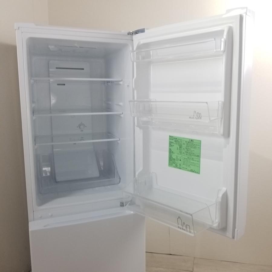 中古 156L 2ドア冷蔵庫 ヤマダ電機 YRZ-F15E1 2017〜2018年製