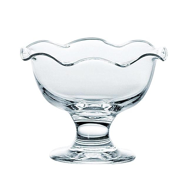 フランス製　グラスとデザート椀　2セットずつ 東洋佐々木ガラス デザートグラス サンデー プルエースパーラー