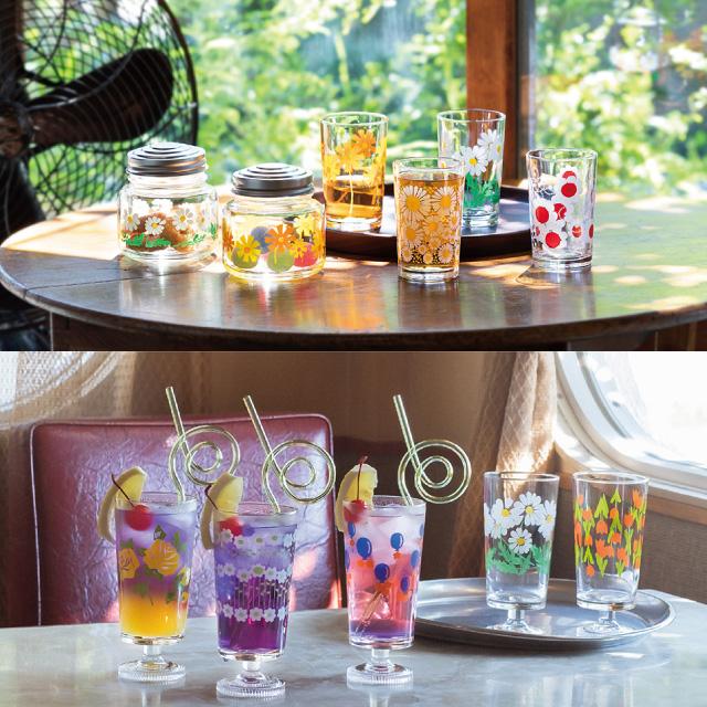 ADERIA アデリアレトロ ゾンビーグラス10 トールグラス 選べる柄 全3種