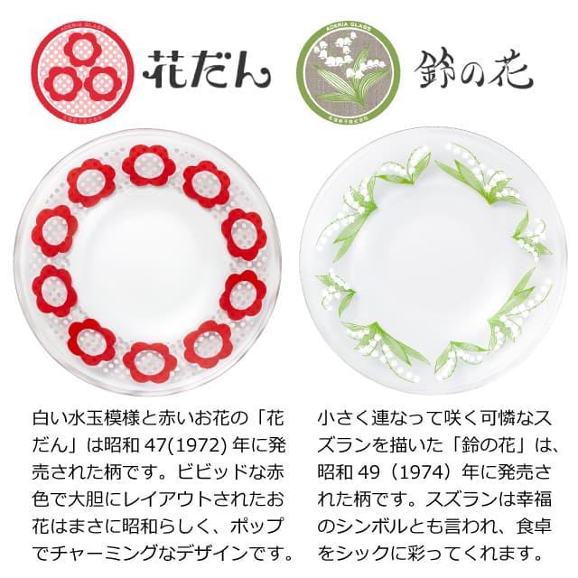 ADERIA アデリアレトロ プレート120 小皿 選べる柄 アデリア/石塚硝子