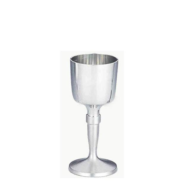 大阪錫器 ワインカップ 白上 95ml（W-W） キッチン、台所用品