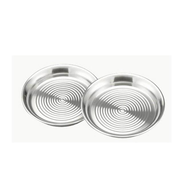大阪錫器 コースター 磨 8cm 2枚入（CO-M-2P） キッチン、台所用品