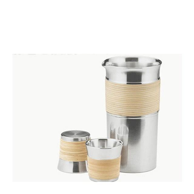 数量限定 大阪錫器 藤巻き酒瓶セット 9 8 キッチン 台所用品 新規購入 Blog Lonolife Com