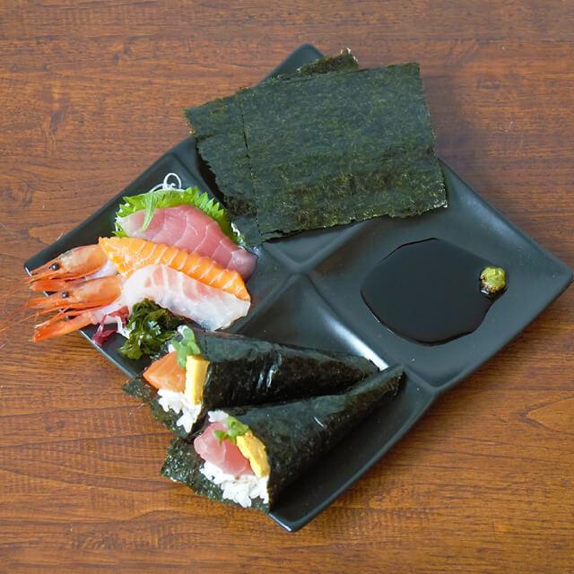 仕切り皿 黒 4連オードブルプレート(4PP-BK-1pc) キッチン 仕切り皿 黒 4連オードブルプレート(4PP-BK-1pc) キッチン