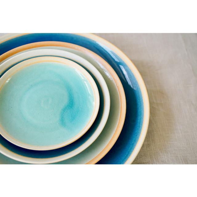 SAKUZAN 作山窯 丸皿 S 16.5cm 5枚セット Gloss（18060・18071