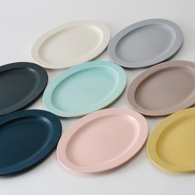 SAKUZAN 作山窯 オーバル プレート M 3枚セット 24cm Sara DAYS