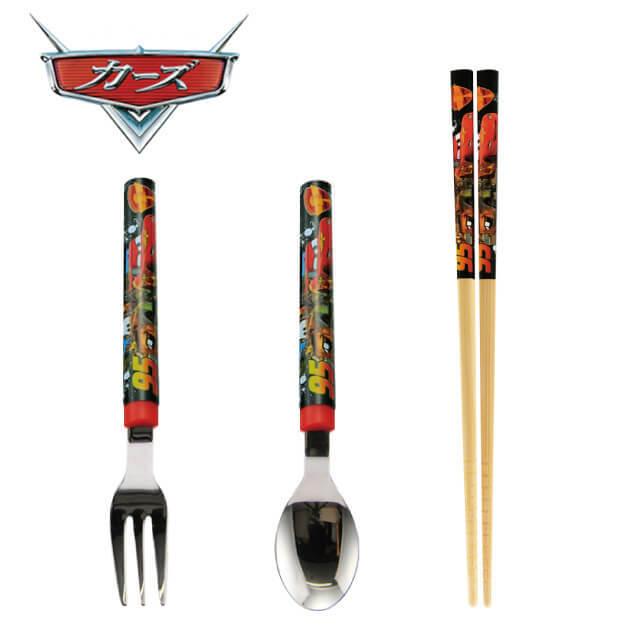 Disney（ディズニー） フォーク＆スプーン＆竹箸16.5cm 選べる7
