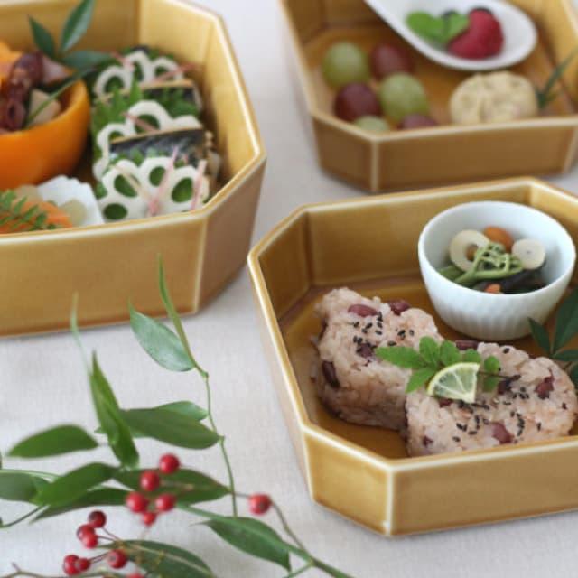 小田陶器 蓋 17cm 隅切重箱 白 小田陶器（P52001） キッチン、台所用品