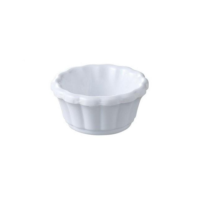 カーライル スキャロップ ラメキン2oz ホワイト 48個（CR-3534） キッチン、台所用品