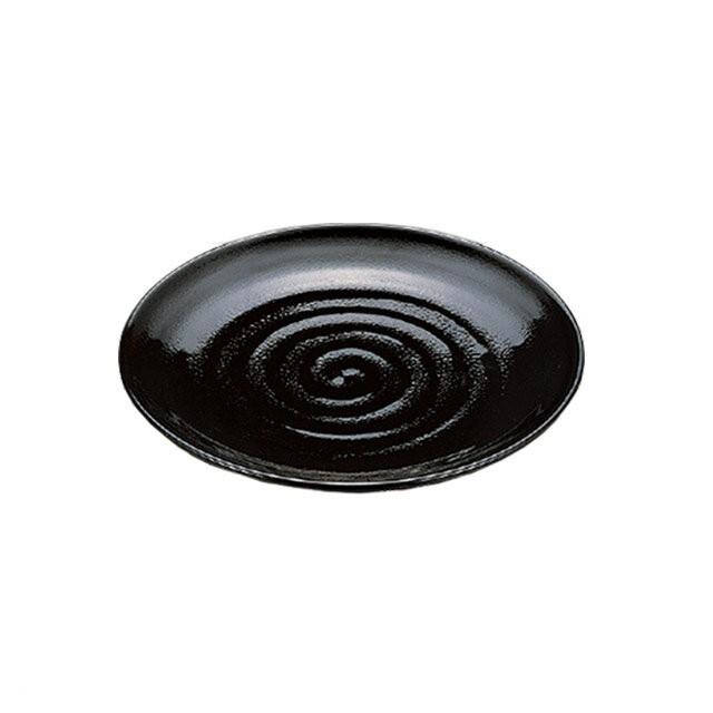 8寸 神龍鉢 黒パール 3個セット（51401240）8-383-11 キッチン、台所用品