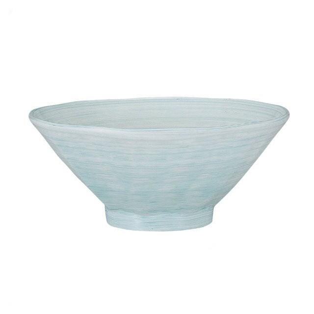 21.2cm PBT立はつり麺鉢 青磁 3個セット（88011818）6-827-4 キッチン、台所用品