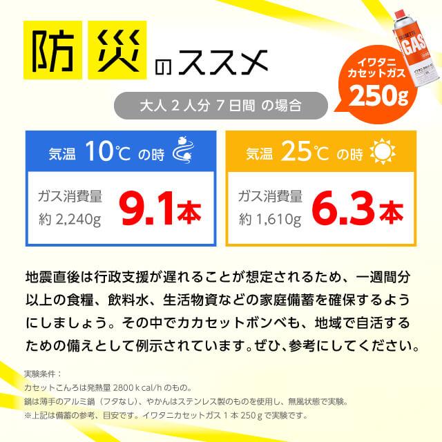 Iwatani（イワタニ） カセットガス オレンジ 3本セット（GBV01）1-2145