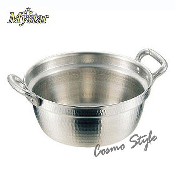 エコクリーン マイスターアルミ極厚 円付鍋 42cm（AEK0907）1-0030-0407 キッチン、台所用品