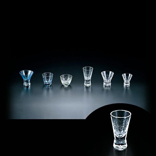 ぐい呑 60ml 6個入 No.1032 青山硝子（GN-1032） キッチン、台所用品
