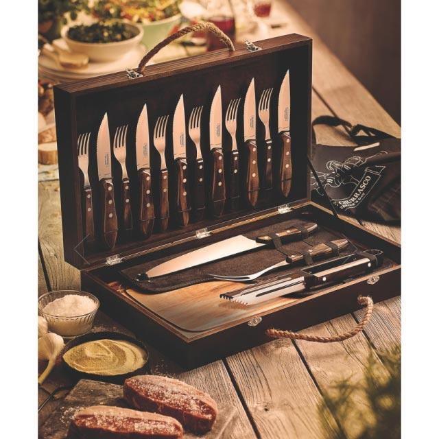 TRAMONTINA（トラモンティーナ） カトラリーセット 17点 ポリウッド ト