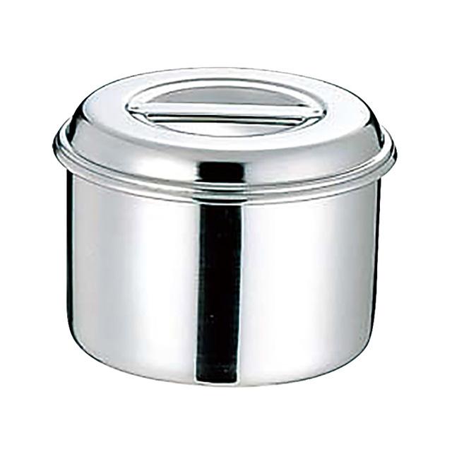 CLO 18-8 浅型キッチンポット 10cm 0.5L（015110）07-0106-0701