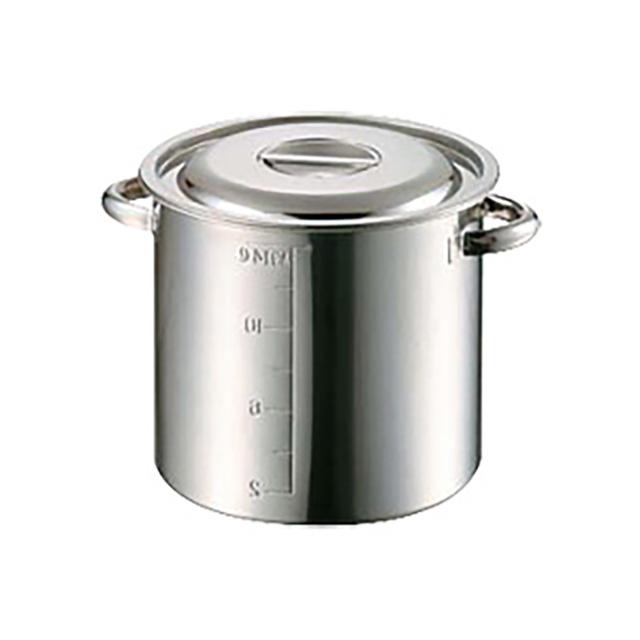 AG モリブデン 目盛付寸胴鍋 36cm 36.0L（015180） キッチン、台所用品