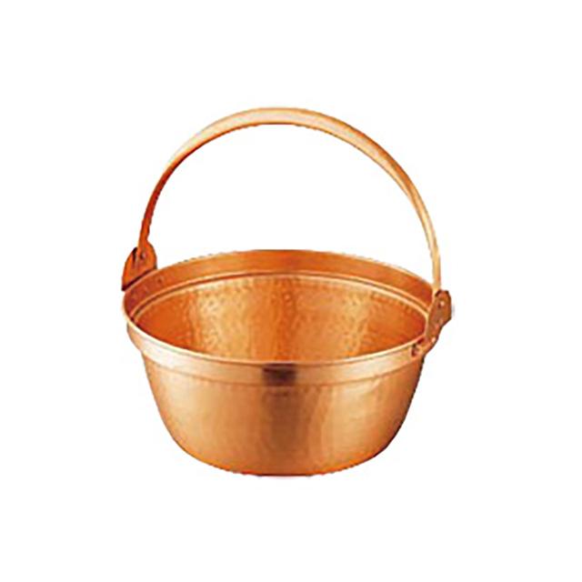 銅山菜鍋 ツル付 33cm 6.6L（017071）07-0084-0403 キッチン、台所用品