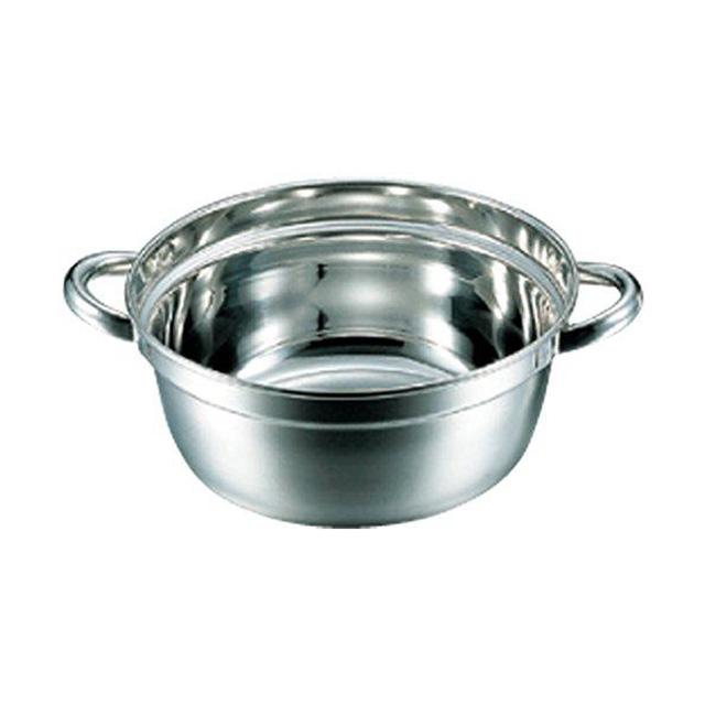 業務用18-8ステンレス段付料理鍋 KUROBA 39cm 2個セット 新品 【公式通販】