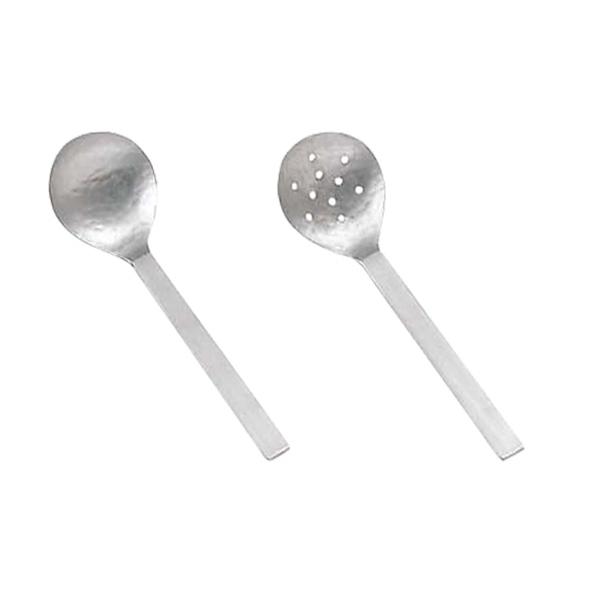 アルミお玉 藤巻 穴明（298044）07-0569-1202 キッチン、台所用品