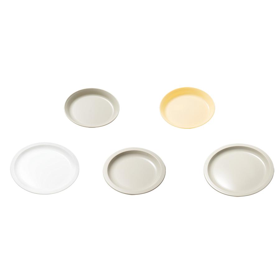 ポリプロピレン食器 丸皿 18cm No.1722W 白（320103）07-0597-0301