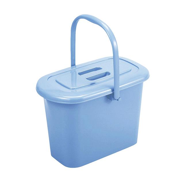 ニューセレクト モップバケツ C-17 ブルー 蓋（343119）07-0671-1202