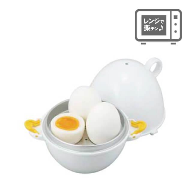 レンジでらくチン！ゆでたまご 3個用（4521540226140） キッチン、台所