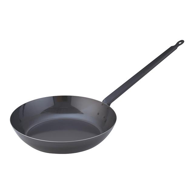 SA 鉄黒皮厚板フライパン 40cm（AHL20040）1-0091-0412 キッチン、台所 