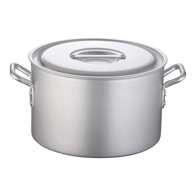 【新品】半寸胴鍋 アルミニウム 目盛付 (アルマイト加工) 33cm 17ℓ 半寸胴鍋 アルミニウム アルマイト加工 目盛付 TKG 33cm（AHV6233）1