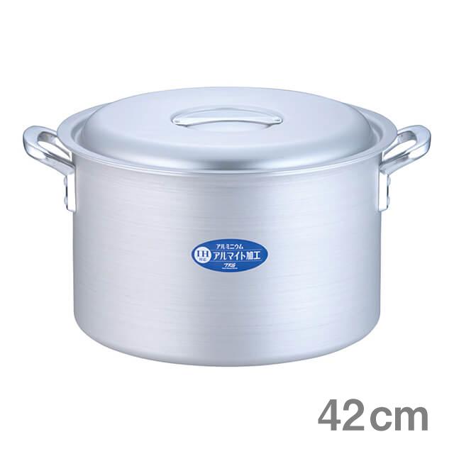 人気満点 Tkg Ihアルミ 半寸胴鍋 目盛付 42cm Ahvf507 8 0027 07 キッチン 台所用品 好評 Www Thedailyspud Com