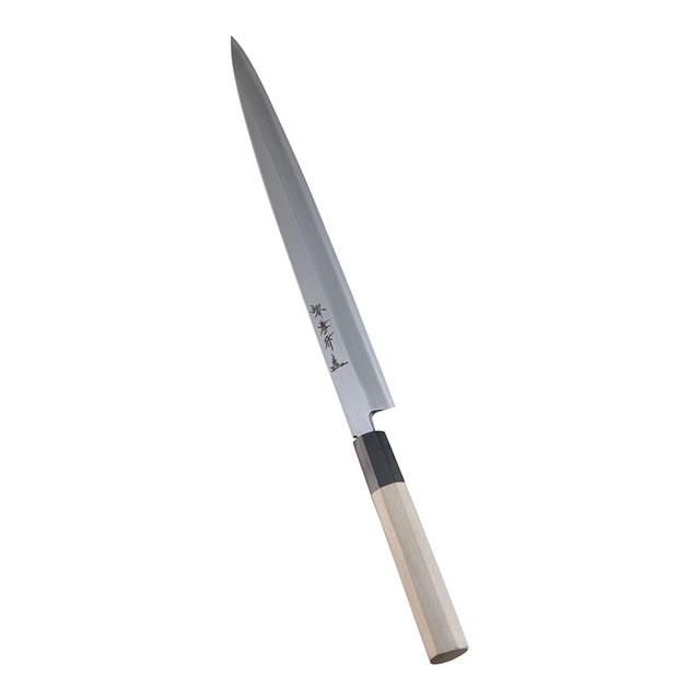 堺孝行 シェフ和庖丁 銀三鋼 ふぐ引 27cm（ASE02014）1-0303-0202