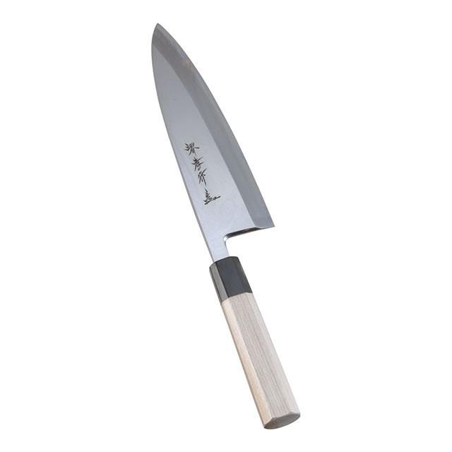 堺孝行 シェフ和庖丁 銀三鋼 出刃 21cm（ASE04039）1-0303-0405
