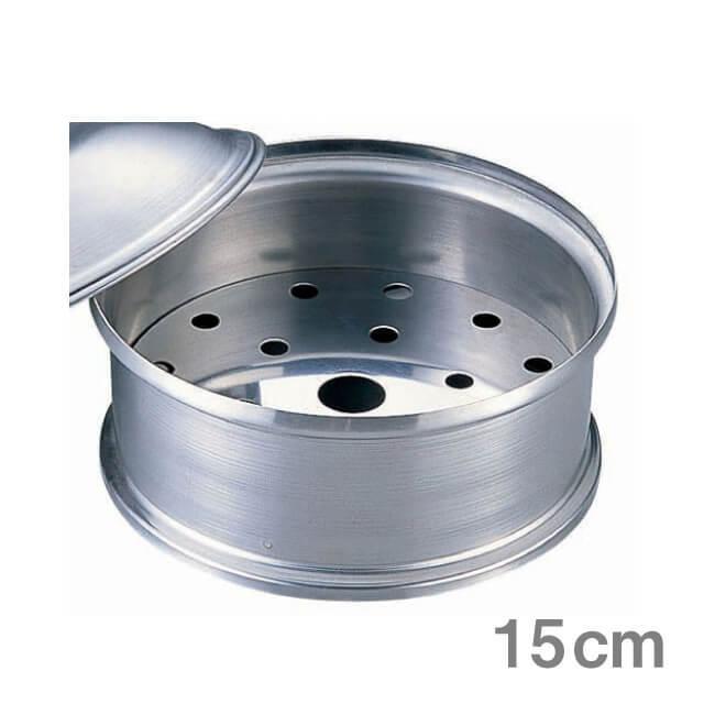 遠藤商事 せいろ、蒸し器 TKG 18-8 ミニ飲茶セイロ 身 15cm（ASI4815