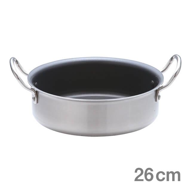 TKG PRO両手鍋 28cm TKG PRO（プロ）寸胴鍋（蓋無）IH / TKG IHアルミ 半寸胴鍋（目盛付