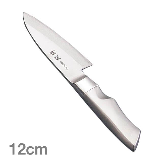 包丁 TKG PRO プロ 銀鱗 アジ切 片刃 12cm（ATK9802）1-0330-0902 キッチン、台所用品
