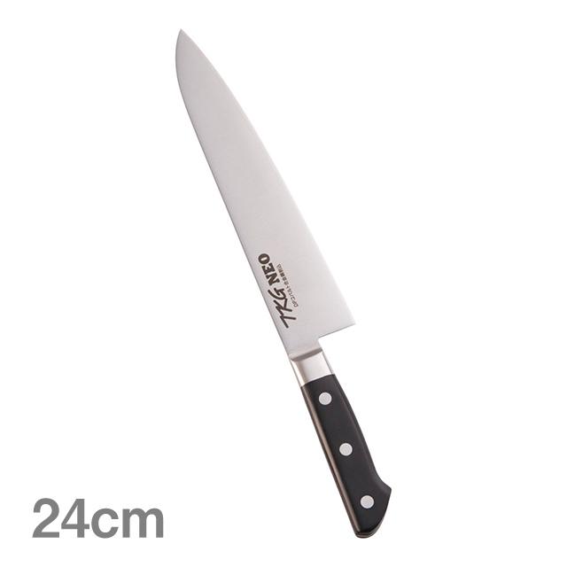 牛刀 TKG-NEO ネオ DP口金付 24cm（ATKA703）1-0308-0203 キッチン、台所用品
