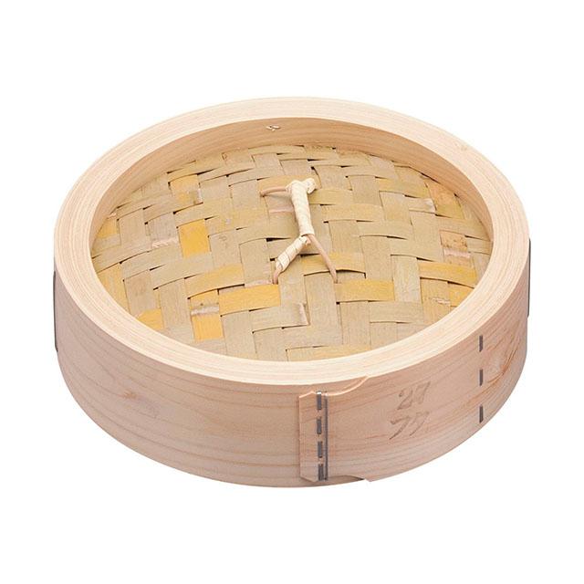 桧 中華セイロ 蓋 27cm （ATY18027）1-0413-0103 キッチン、台所用品