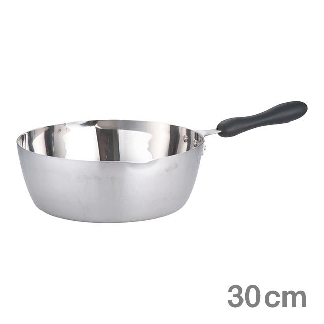 雪平鍋 TKG クラッド プラ柄 30cm（AYK8105）1-0039-0405 キッチン、台所用品