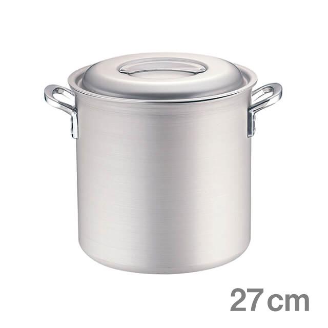 寸胴鍋 TKG IHアルミ 目盛付 27cm（AZV8602）1-0025-0102 キッチン、台所用品