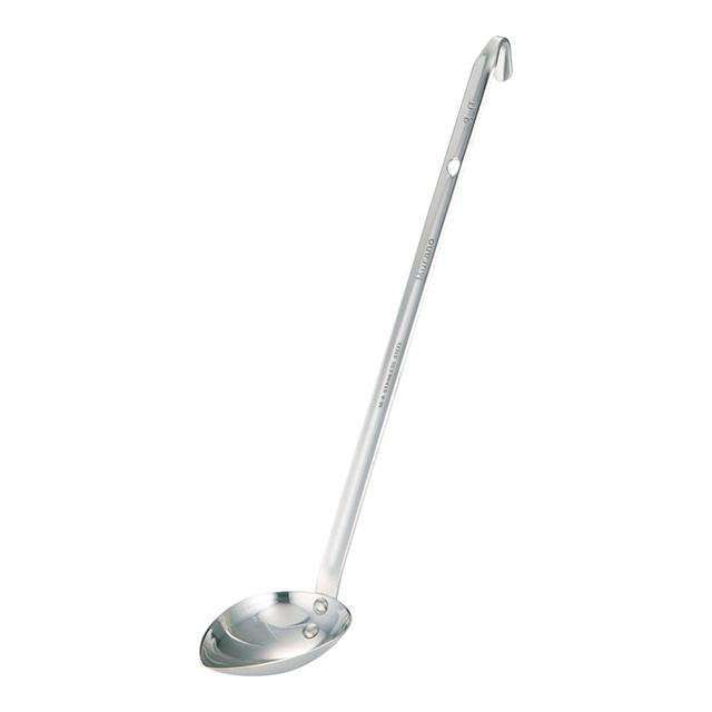 ラウンドレードル 約30cm ムラノ 18-8 縦口レードル 30cc（BLCG1030）1-0461-0502 キッチン