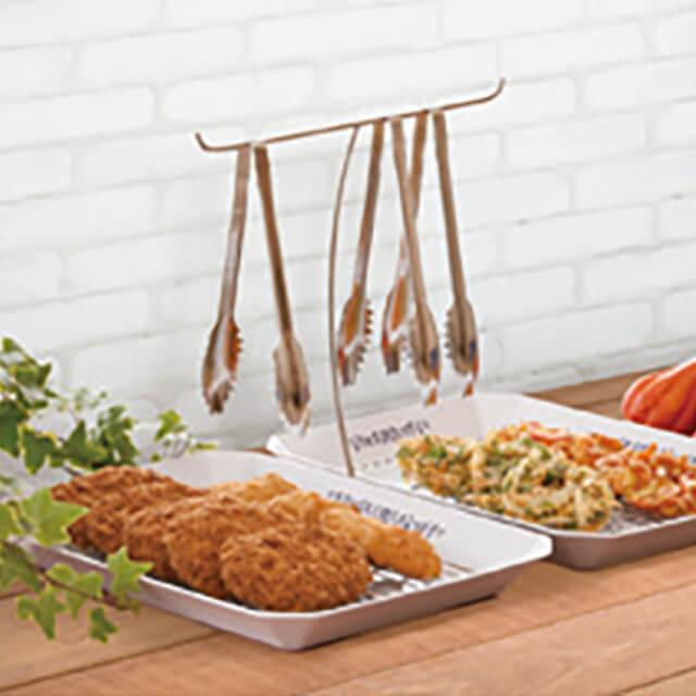 遠藤商事 TKG 18-8 ワインド トングスタンド（BTVK601）1-0501-0101