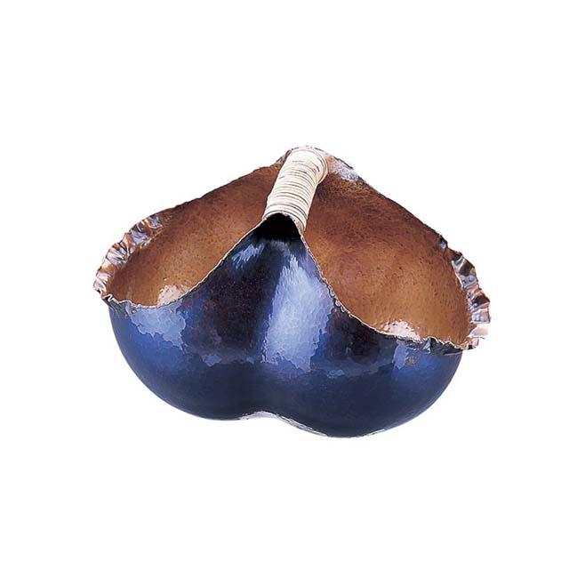 銅 紫双胴ワインクーラー 2本入用 SG015（PWIK001）1-1950-0101