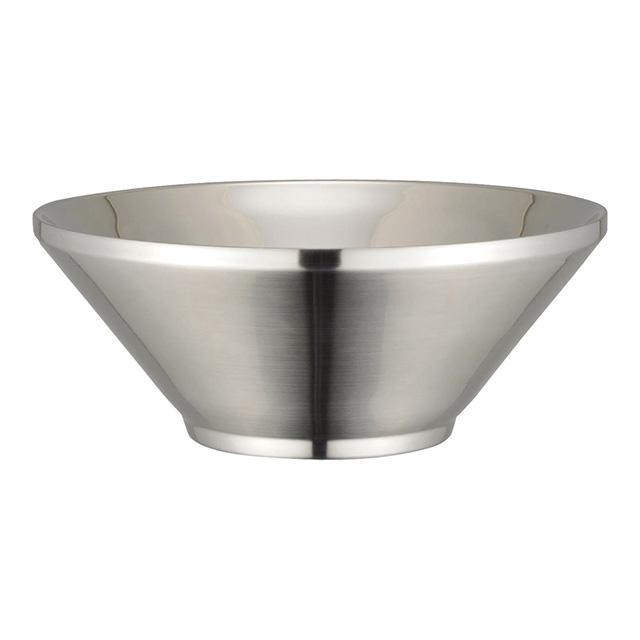 18-8 二重ラーメン丼 切立型 （RLCD201）1-2168-0101 キッチン、台所用品