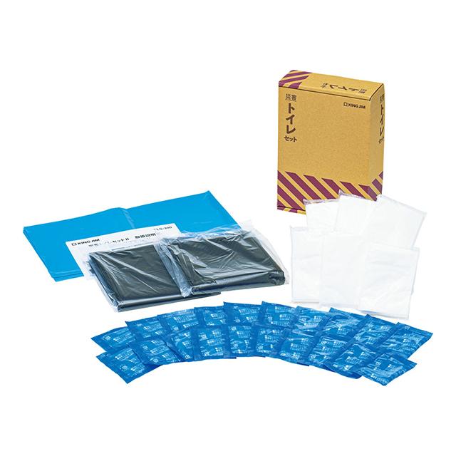 災害トイレセットII 20回分 TLS-300（ZSIC601）1-2632-0101 キッチン