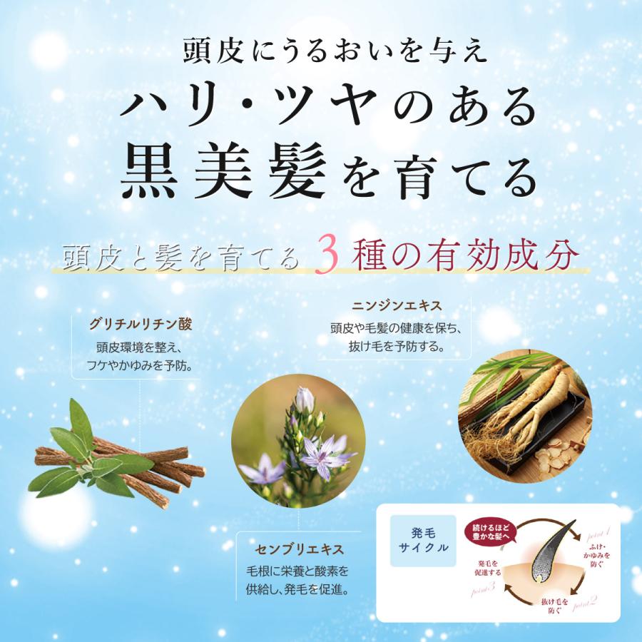 リメイニング 薬用 ブラックヘアリペアα | 女性 男性 育毛 ヘアローション 薄毛 頭皮ケア 保湿 白髪 ボリュームアップ スカルプローション |  | 03